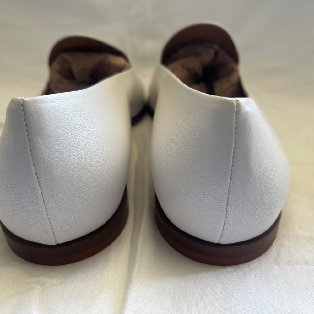 Alaïa White leather moccasins, vienne laser cut, Size 40, women, NWT - Picture 5 of 8